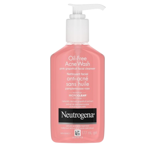 Unveiling the Ultimate Skincare Secret: Neutrogena Oil-Free Acne Wash Facial Cleanser, Pink Grapefruit, 6 Ounce